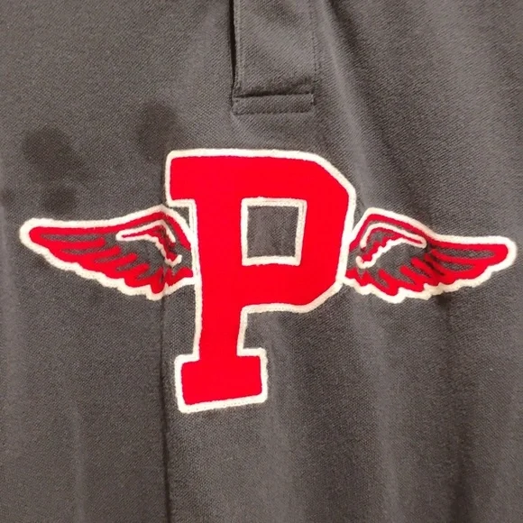 SALE! Ralph Lauren Polo P Wing Vintage Polo Shirt Sz.2X Has A Flaw (BX25) - Picture 3 of 12